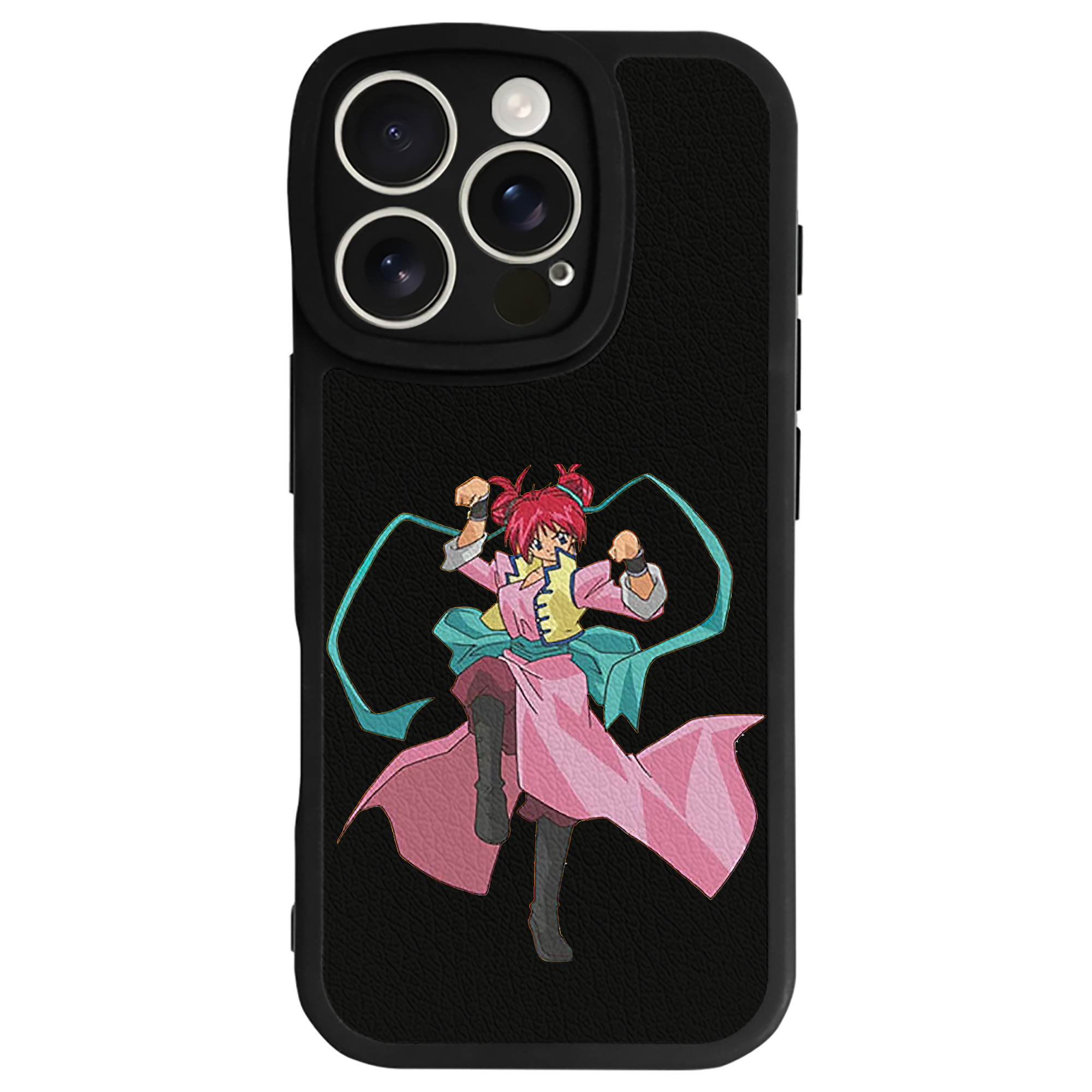 遊☆戯☆王 Yu-Gi-Oh! 【iPhone 16シリーズ対応】シリコンスマホケース（レザー調） 材質：シリコン